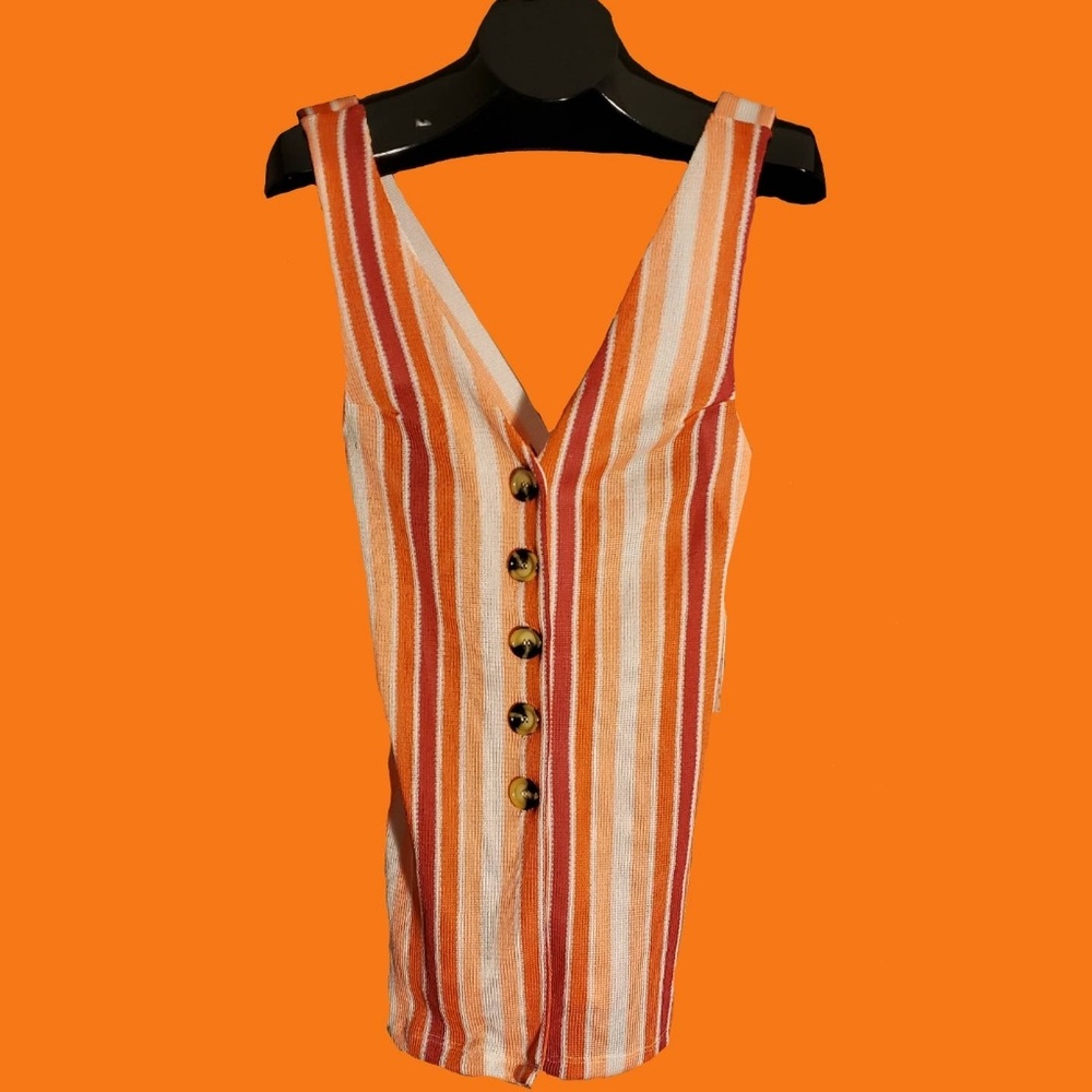 Free People Bridget Stripe Top Only NWT Si…